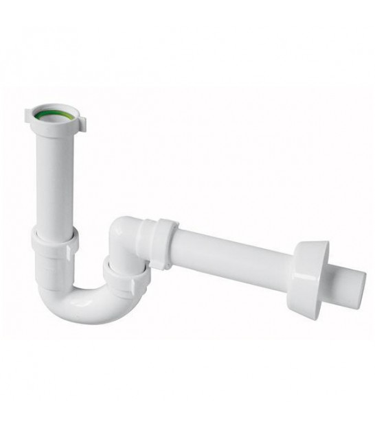 Tubo di scarico flessibile ed estensibile in acciaio AISI 304 per lavabo/ bidet 1.1/4 x 32 