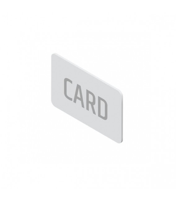 Card tag per gettoniera Dmp 20 pezzi
