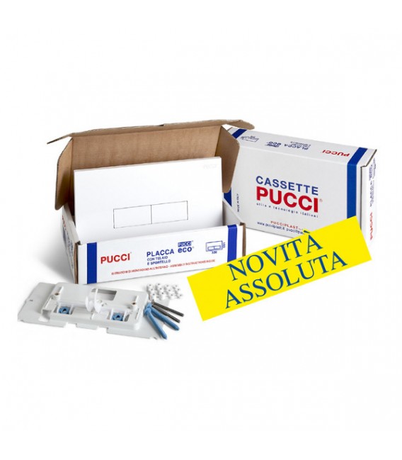 Kit Rinnova Pucci Sara in Eco con placca bianca 80170570